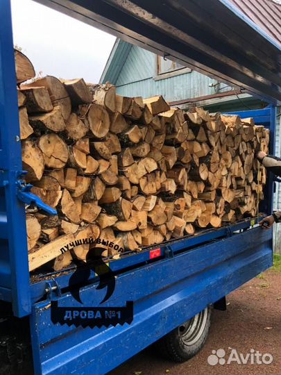 Дрова березовые колотые