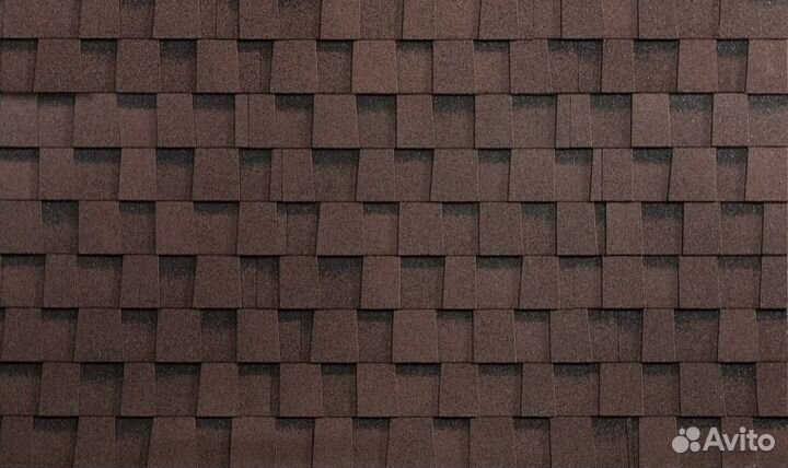 Гибкая черепица Shinglas фазенда Коричневый