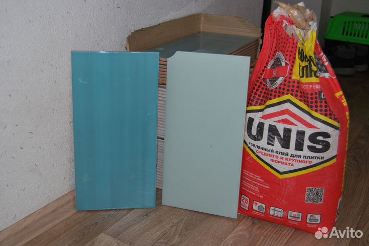 Керамическая плитка + клей + краска + затирочная с