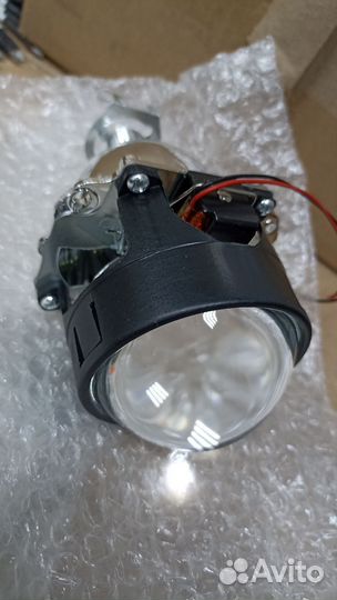 Биксеноновые линзы с хромированной маской 2,5дюйма