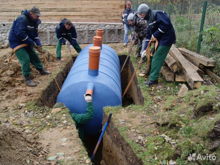 Септик эко Евролос 8 без откачки