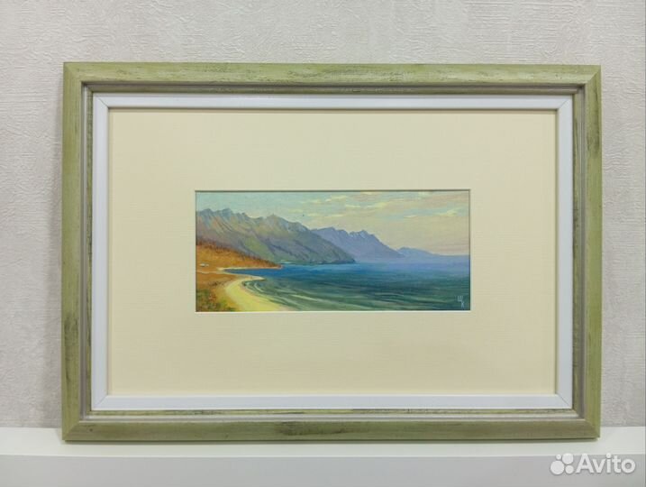 Виды Байкала картина масло