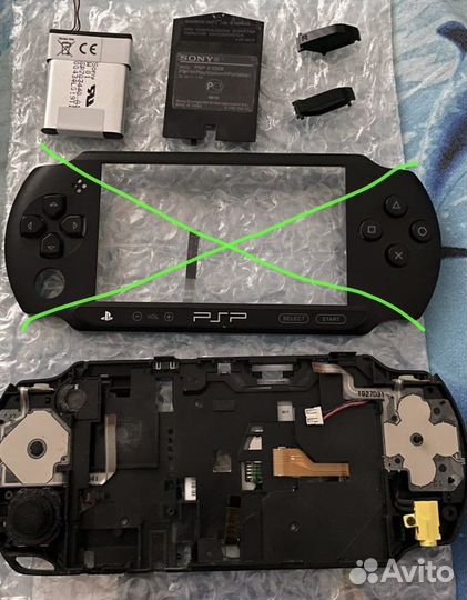 Sony PSP e1008 запчасти