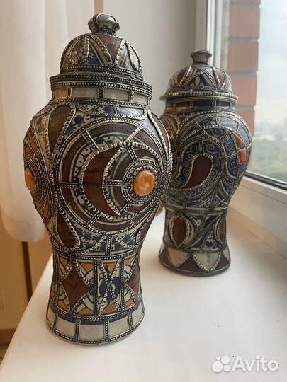 Вазы декоративные в восточном стиле