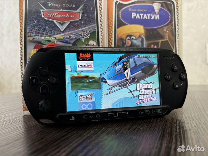 PSP / Прошитая / много игр / 4 gb