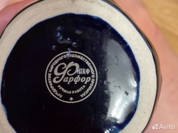 Кобальтовая посуда