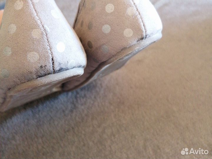 Балетки тканевые, р.34, новые