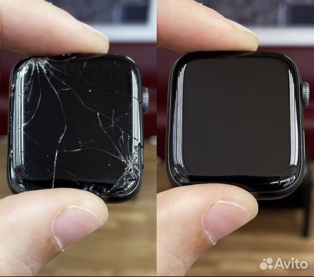 Замена стекла Apple Watch