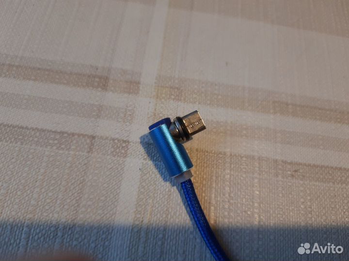 Магнитная зарядка для телефона micro USB 2 метра