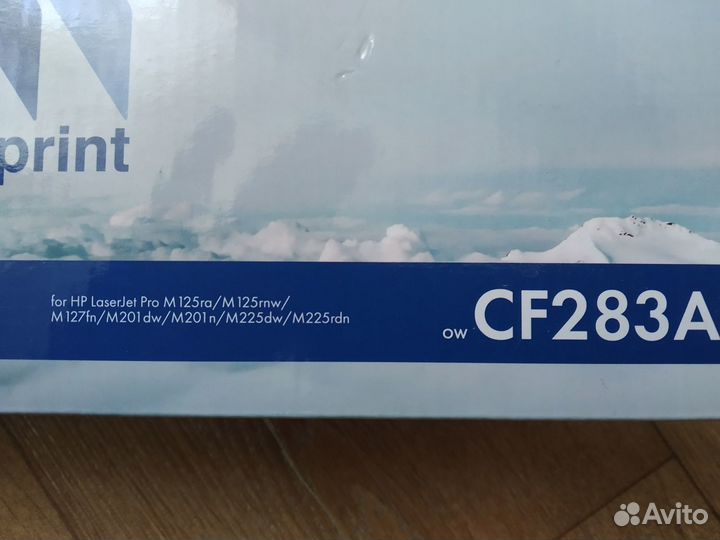 Картридж CF283A для принтера hp