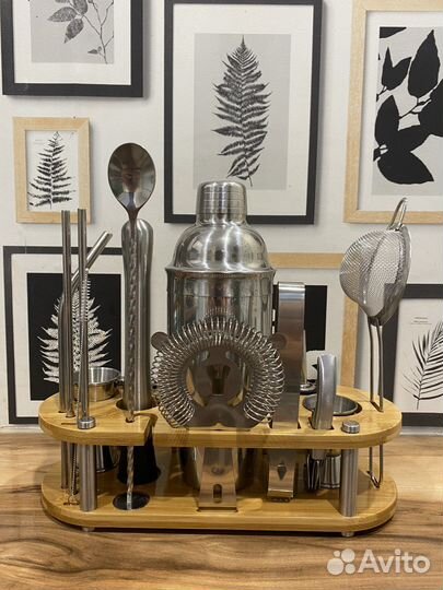 Набор бармена для приготовления коктейлей