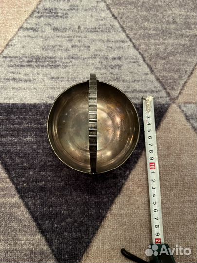 Конфетница мельхиор СССР