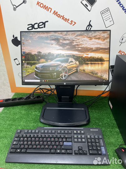 Игровой компьютер HP/Core i5/Ram16GB/SSD/RX570