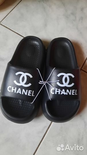 Шлёпки Chanel р38-39 Lux Новые