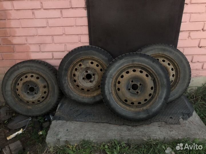 Колеса r 14 зимние на nexia