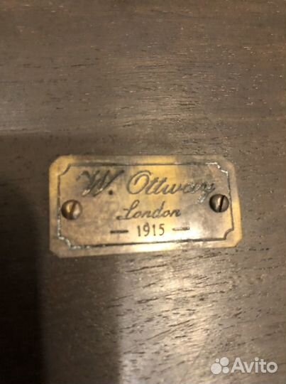 Набор из шести рюмок W.Ottway London 1915