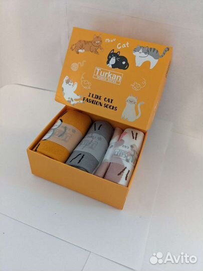 Носки в подарочной коробке