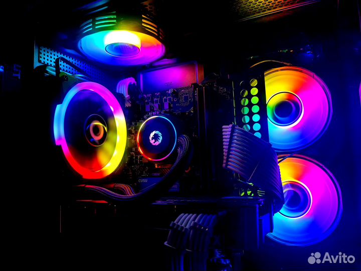 Игровой компьютер i5 / RTX 3070 8 Gb вода