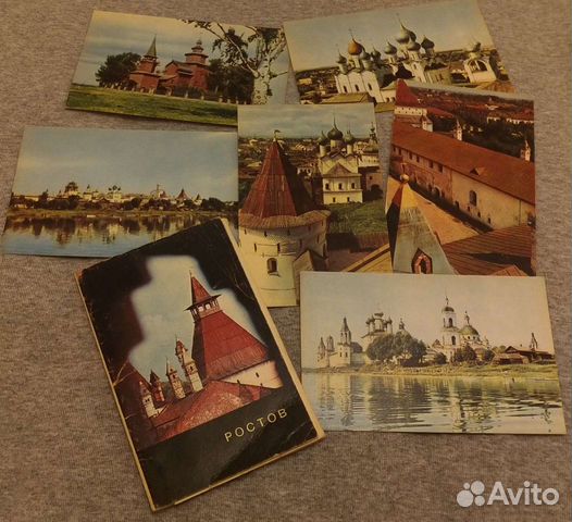 Наборы открыток времён СССР