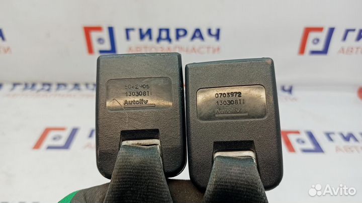 Ответная часть ремня безопасности Renault Sandero 6001550528