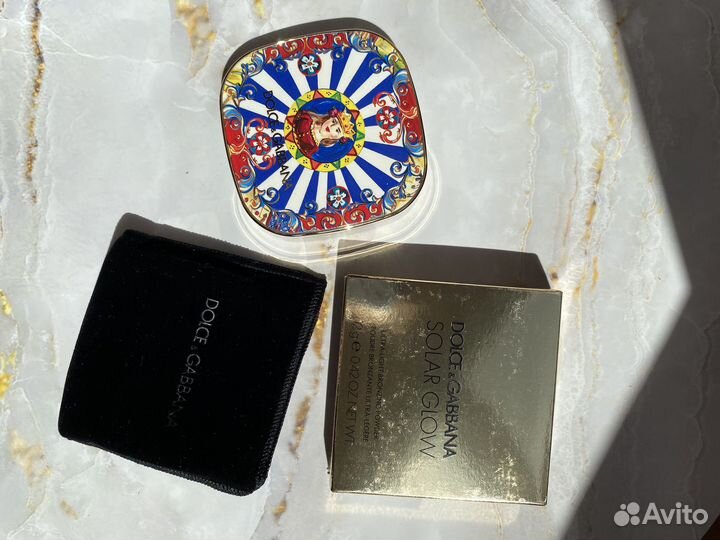 Dolce gabbana пудра solar glow
