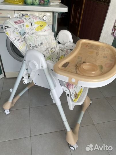 Стульчик для кормления baby tilly Bistro Beige