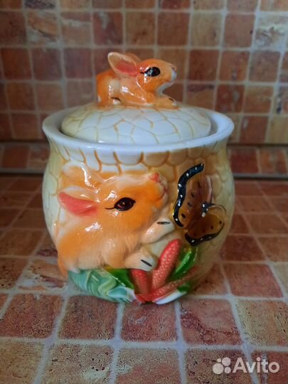Сахарница керамика