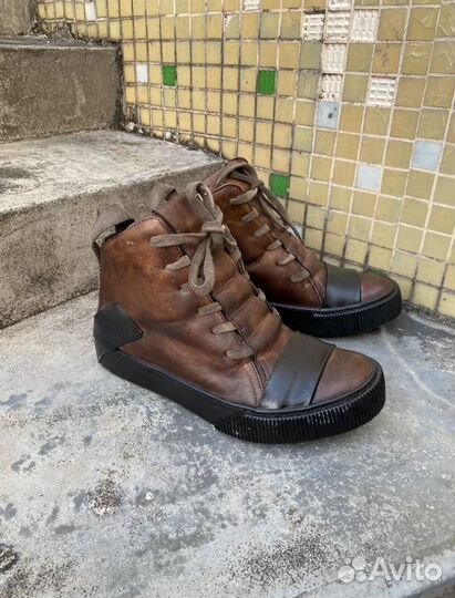 Кеды Boris Bidjan Saberi BBS Кожаные