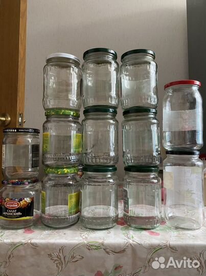 Банка стеклянная в ассортименте