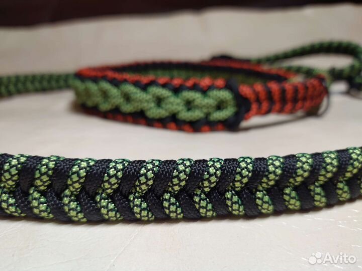 Ошейник и поводок на заказ