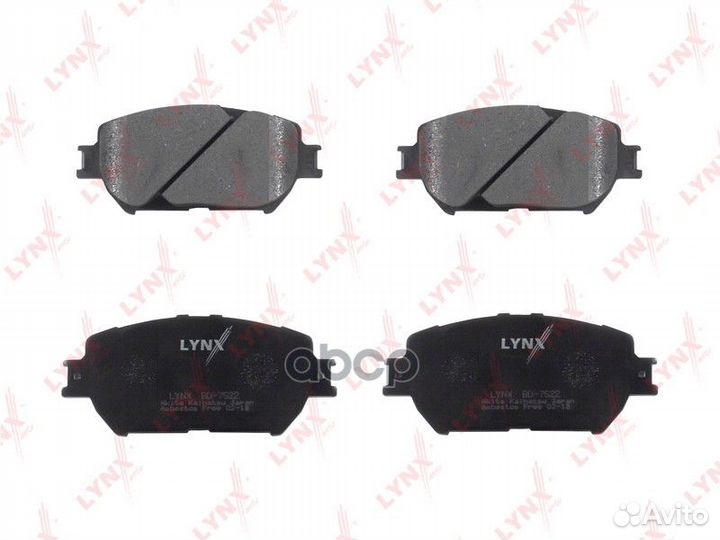 Колодки дисковые передние Toyota Camry 2.4i/3.0i