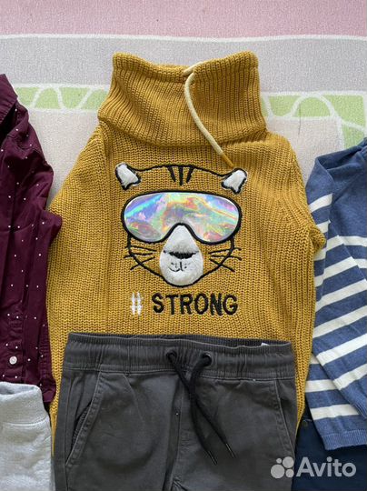 Вещи пакетом на мальчика 104