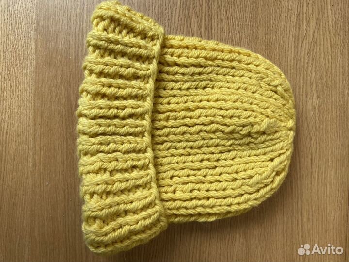 Вязаная шапка и шарф