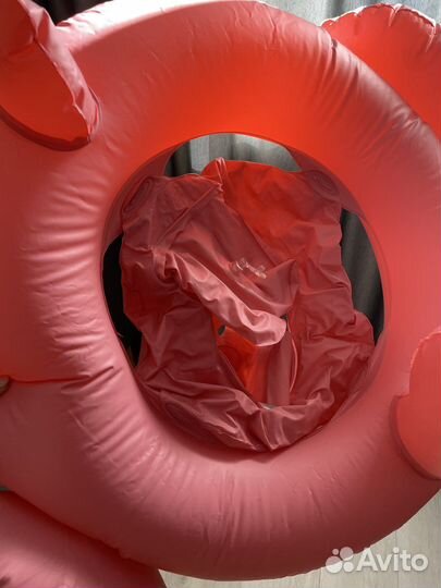 Надувной круг детский фламинго