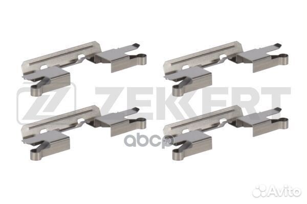 Комплект установочный перед. торм. колодок Mits