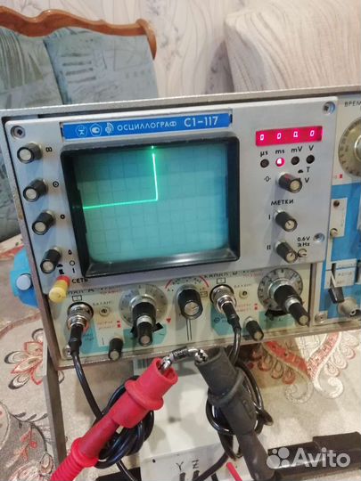 Осциллограф С1-117 + Характериограф