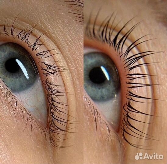 Ламинирование ресниц + окрашивание + ботокс