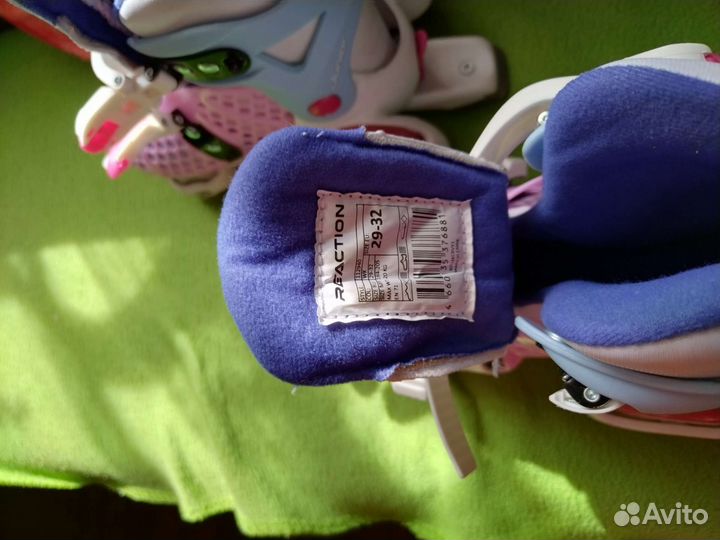 Роликовые коньки детские раздвижные