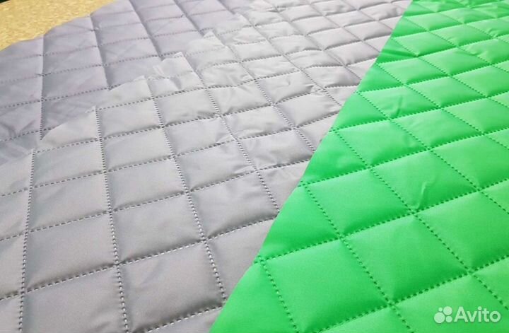 Ткань стеганая, ультрастэп, термостежка на отрез