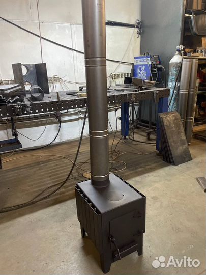 Печь буржуйка новая