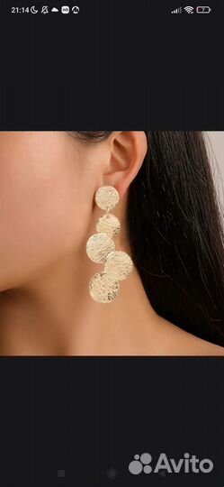 Серьги гвоздики