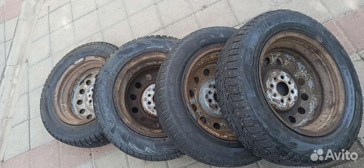 Шины диски колеса р14 на ваз зимние