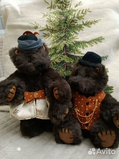 Мишки Тедди ручной работы