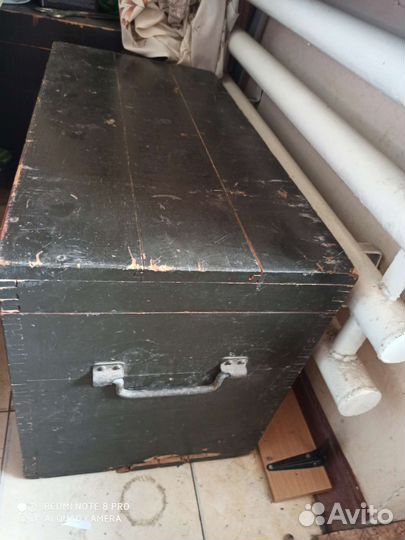 Ящик деревянный военный СССР 2 шт армейский