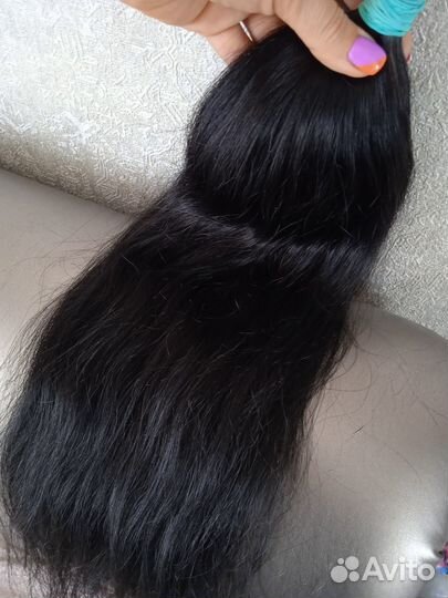 Натуральные волосы 60см 129гр