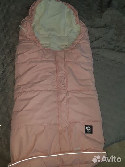 Зимний конверт в коляску мимими