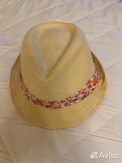 Соломенная шляпка на девочку