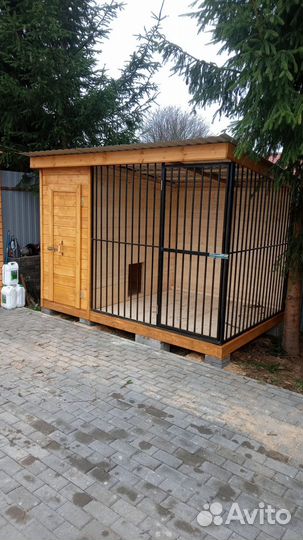 Вольер уличный для собак № 032