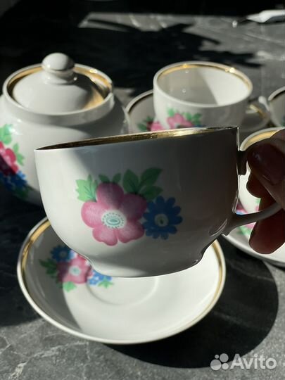 Сервиз чайный Дулево 1991-2000 годы