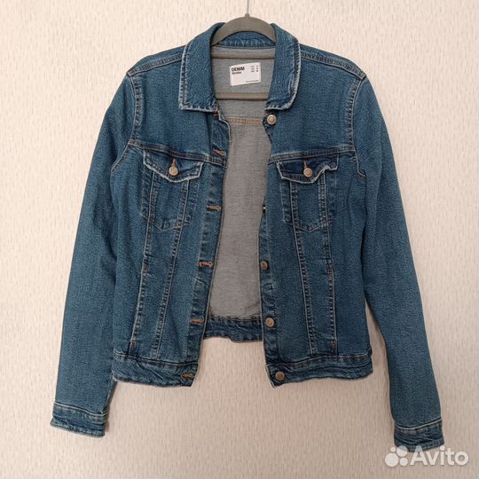 Джинсовая куртка bershka